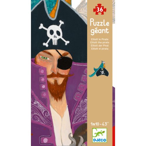 Óriás puzzle - Kalóz Éliás  - Elliott the pirate