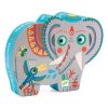 Formadobozos puzzle - Haathee, Asian elephant - 24pcs