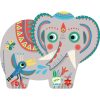 Formadobozos puzzle - Haathee, Asian elephant - 24pcs