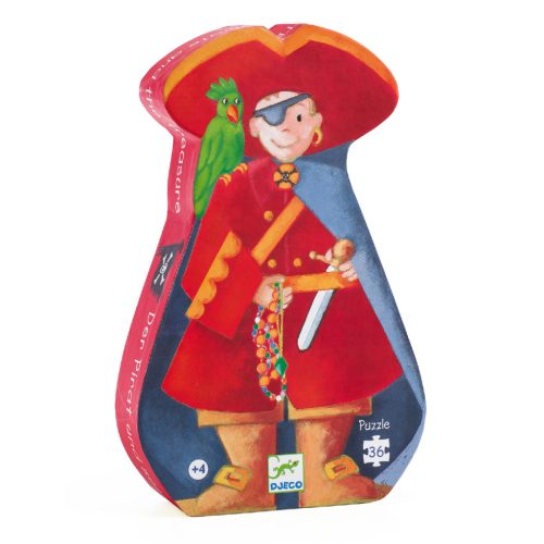 Formadobozos puzzle - Kalózok kincse - The pirate and his treasure