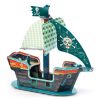 Építőjáték - Kalózhajó 3D - Pirate boat 3D