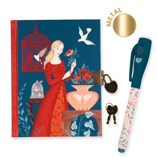 Lisa secret notebook - Magic felt pen