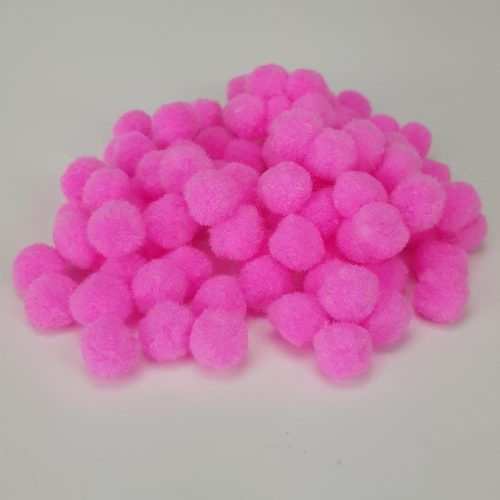 Magenta pompon 1,5cm 100db/cs