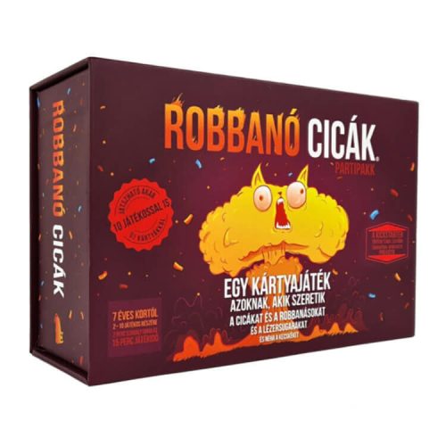 Robbanó Cicák Partipakk - Kártyajáték