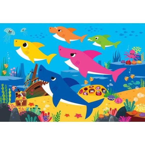 Baby Shark 104 db-os puzzle - Clementoni