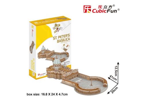 3D puzzle kicsi St. Peter s Basilica - 68 db 