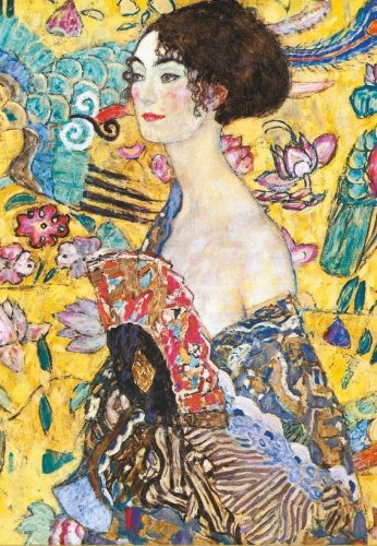 Klimt-Dame mit Fächer (1000 db) (552748) Klimt - Hölgy legyezõvel 