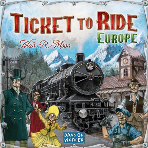 Ticket to Ride Európa Ticket to Ride Europe, Zug um Zug Europa Neu 2005, Les Aventuriers du Rail Europe