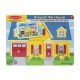 Melissa & Doug Hangos puzzle, A ház körül