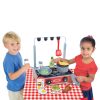 Melissa & Doug Sütés-főzés, deluxe fa sütőkészlet