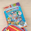 Melissa & Doug kreatív játék, pufi matrica füzet, Mancs Őrjárat - Kaland-öböl