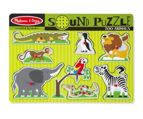 Melissa & Doug Hangos puzzle, Állatkert