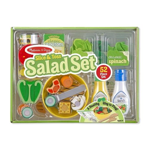 Melissa & Doug Sütés-főzés, Saláta szett