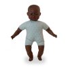 Afrikai baba, textil testtel, 40 cm-es, MINILAND, ML31063