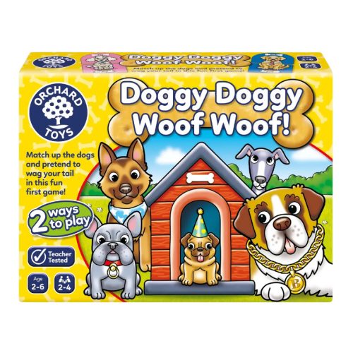 Kutyus, kutyus, vau-vau, párosítójáték (DOGGY DOGGY WOOF WOOF) ORCHARD TOYS OR127