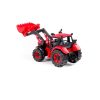 Polesie 91864 tolólapátos traktor PIROS