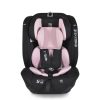 ISAFE autósülés ISIZE és ISOFIX ülésemelővé alakítható 76-150cm PINK