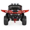 BO DUST DY-8888 elektromos autó, 4mororos, 12V/7A, 115cm BUGGY PIROS