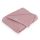 Ceba takaró pamut 90x90cm Waffle gofri silver pink