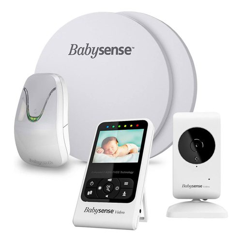 Babysense légzésfigyelõ 7 és kamerás bébiõr V24