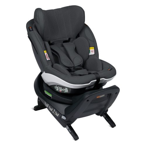 BeSafe gyerekülés iZi Turn i-Size ISOfix 61-105 cm Anthracite Mesh