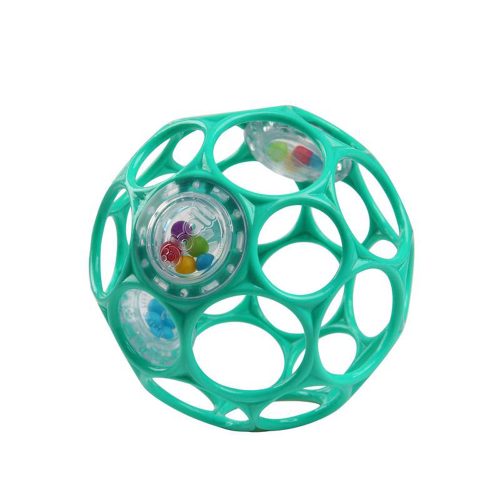 Bright Starts játék Oball Rattle 10cm türkiz