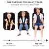 Kinderkraft gyerekülés Safety Fix 2 i-Size Isofix 76-150cm fekete