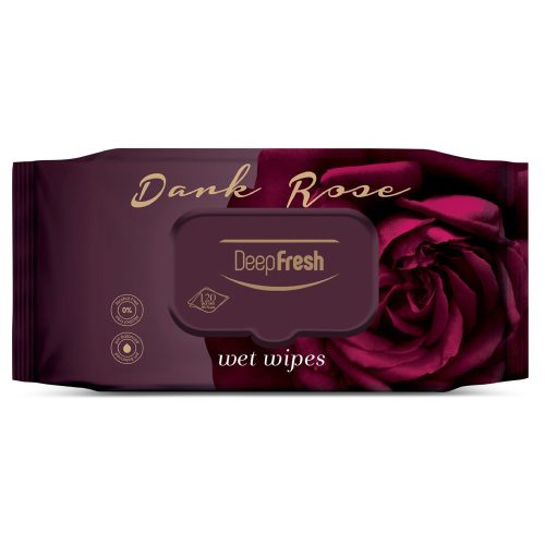 Deep Fresh nedves törlõkendõ Dark Rose kupakos 120db