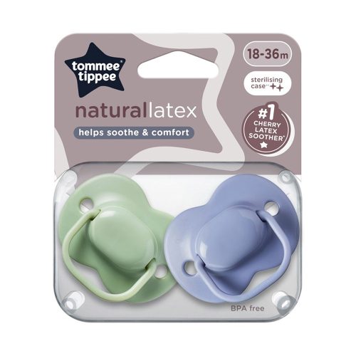 Tommee Tippee játszócumi Cherry latex 2 db 18-36hó