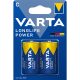 Elem C Baby LR14 Longlife Power 2 db/csomag, Varta 