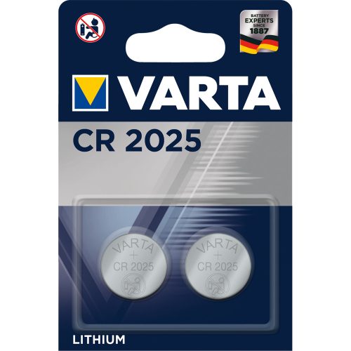 Gombelem CR 2025 2 db/csomag, Varta 