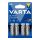 Elem AA ceruza LR6 4 db/csomag, Varta Ultra Lithium