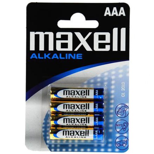 Elem AAA mikro LR03 alkaline 4 db/csomag, Maxell 