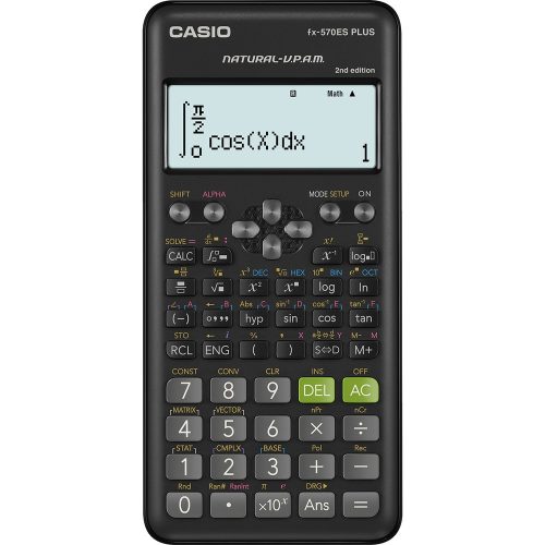 Számológép tudományos 417 funkciós Casio FX 570 ES PLUS 2E fekete