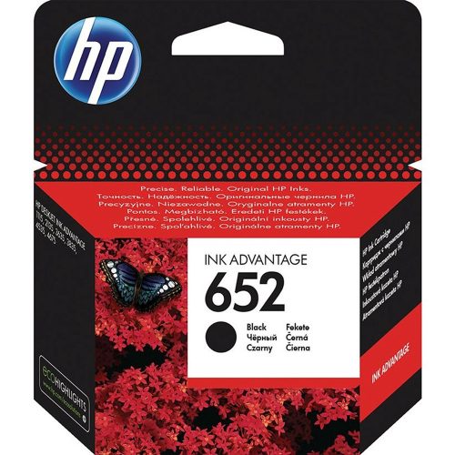 Hp 652/F6V25AE tintapatron black ORIGINAL