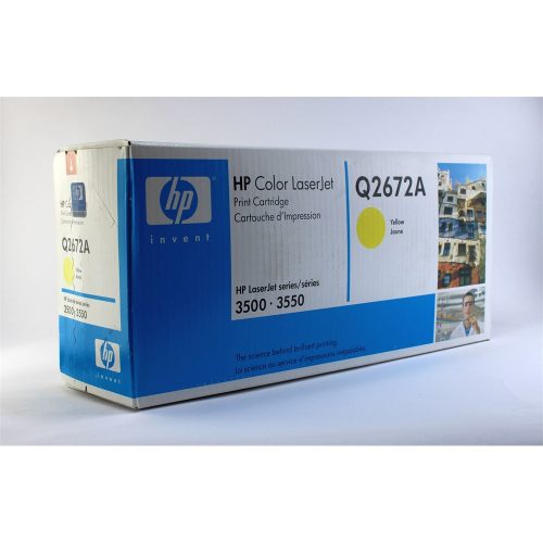 Hp Q2672A toner yellow ORIGINAL leértékelt  (309A)