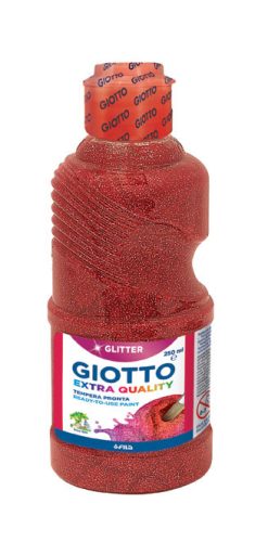 Tempera GIOTTO 250ml  GLITTERES PIROS