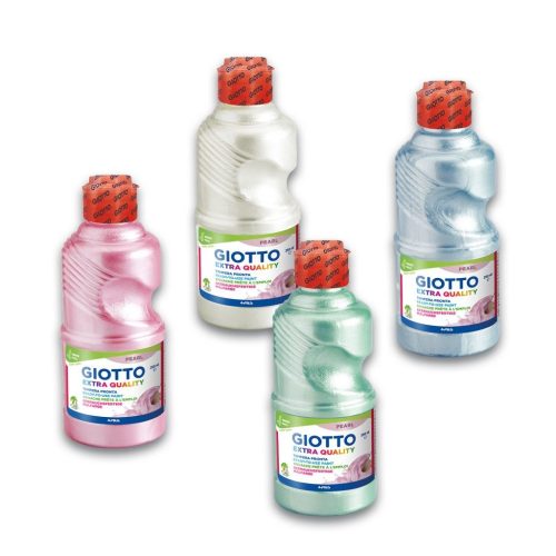 Tempera GIOTTO 250ml GYÖNGYHÁZ FEHÉR