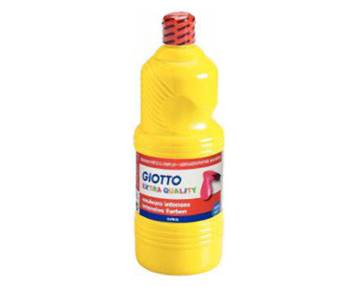 Tempera EXTRA Giotto  1000ml ÉLÉNK SÁRGA