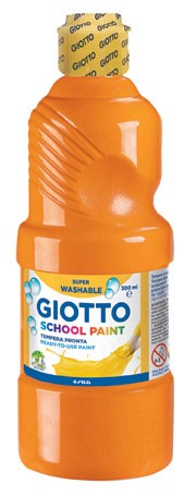 Tempera GIOTTO 500ml NARANCS