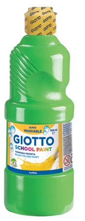 Tempera GIOTTO 500ml VILÁGOSZÖLD