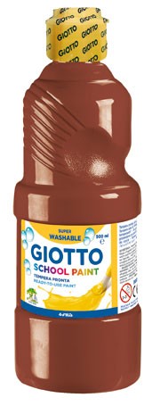 Tempera GIOTTO 500ml BARNA