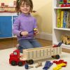 MELISSA & DOUG FA JÁRMŰ, KAMIONSZERELŐ AUTÓ