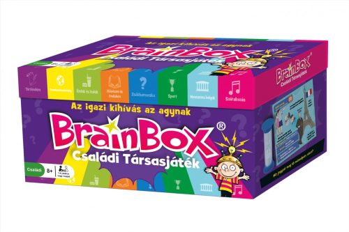 Brainbox,quiz család társas